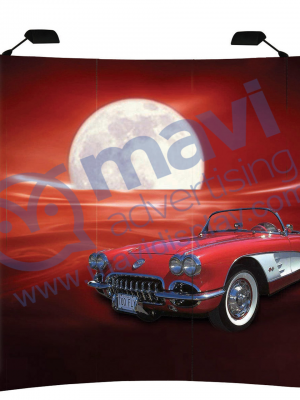 Мобильный стенд "Pop-up", на магнитах 3X3