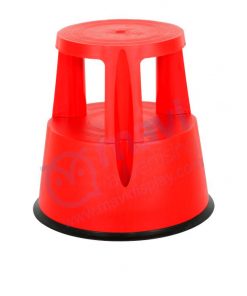 Табурет-стремянка, в красном цвете